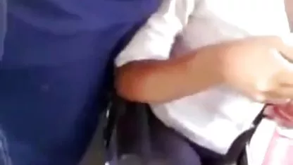 Ana en un traje de latinas gordas xxx baño azul en las Ruinas de Tulum